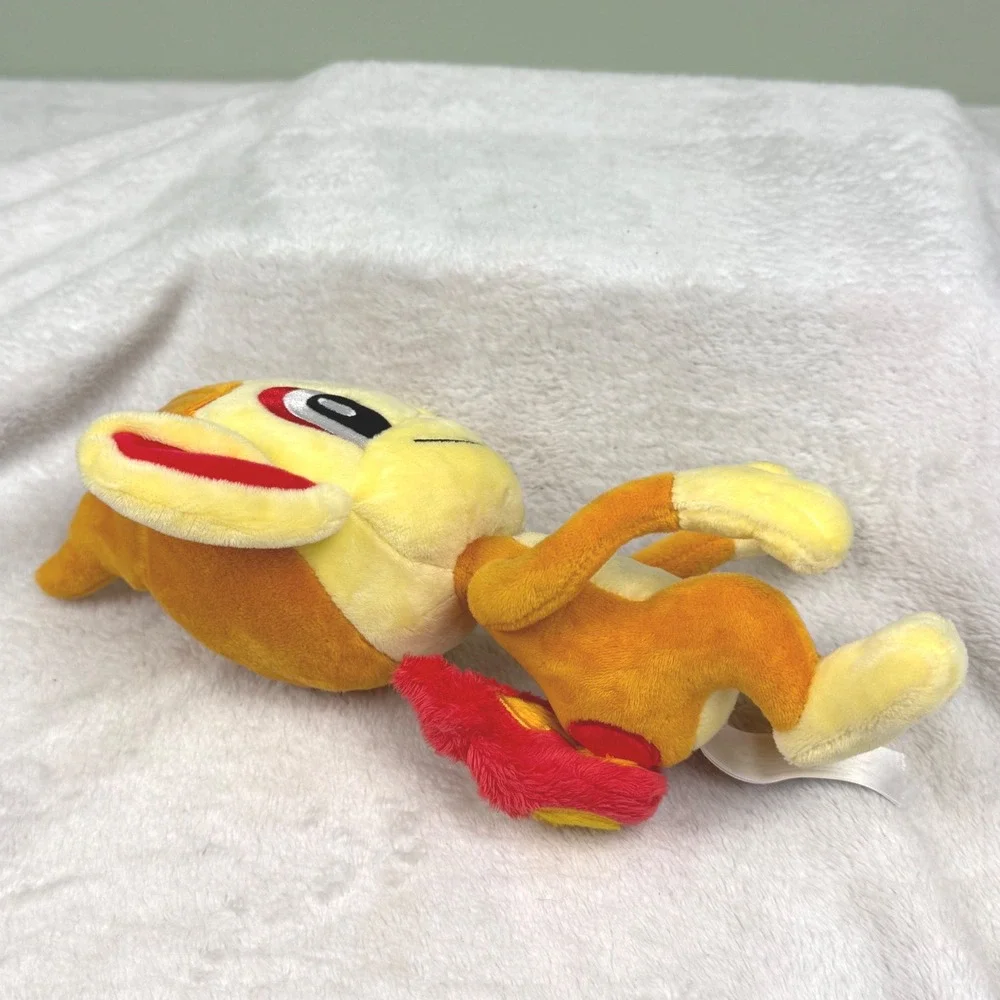Pokemon Center Chimchar Plush Orange Monkey Stuffed Animal 2018 11 Inch